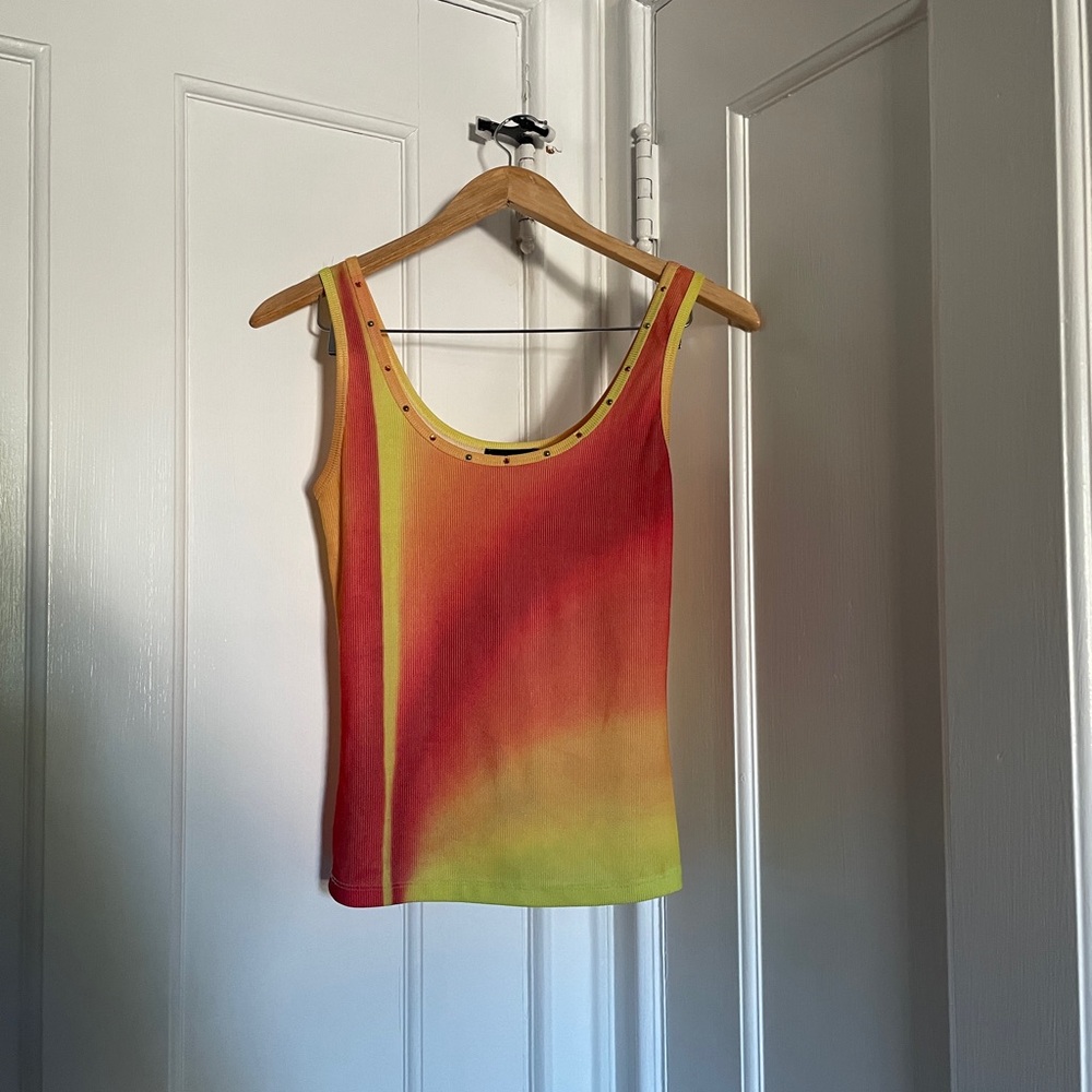 VINTAGE BEBE studded tank top